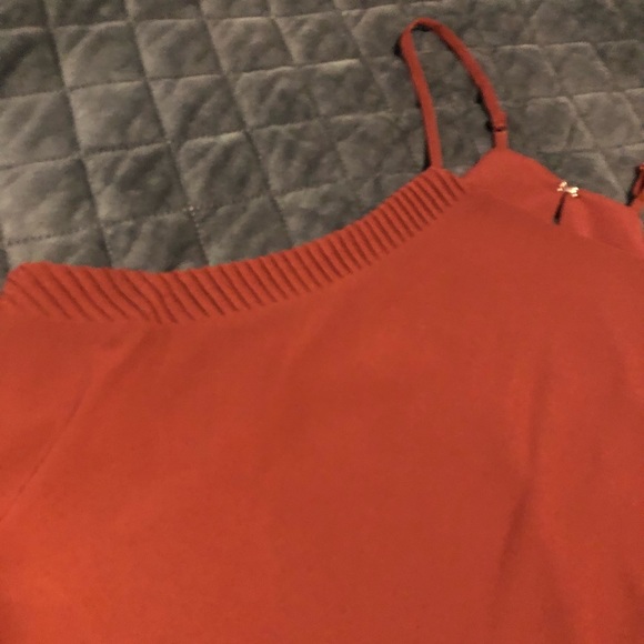 Women’s midi dressFULL LINING HALTER ELASTIC WAIST - Picture 5 of 8